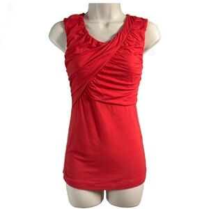 Banana Republic Sleeveless Draped Shell Top XS